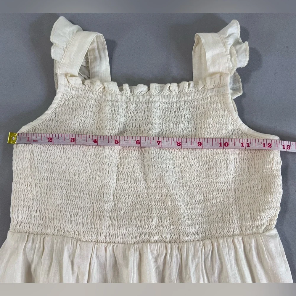 Old Navy Embroidered Hem Easter‎ Sundress Girl's Large (10-12) NWT